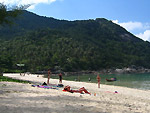 Flaschenstrand Koh Phangan